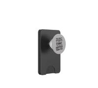 you find it offensive I find it funny that's why i'm happier PopSockets PopWallet para MagSafe