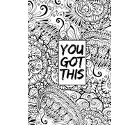 You Got This: Motivational Notebook for Women and Girls | 6x9 Inch | 120 Lined Pages | Pink and Gold Elegant Journal for Writing, Ideas, and Notes
