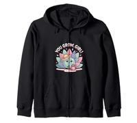 You Grow Girl Adorable Motivación Suculenta Sudadera con Capucha