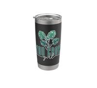 You Grow Girl Monstera Deliciosa ama las plantas de interior Monstera Vaso térmico de acero inoxidable de doble pared