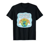 You Guac My World Funny Guacamole Earth Kawai Juego de Palabras Broma Camiseta