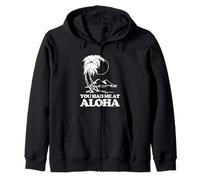 You Had Me At Aloha - Funny Diching Hawaii Vacation Hawaiian Sudadera con Capucha