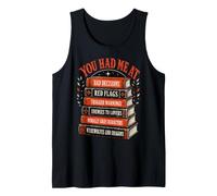 You Had Me At Dark Fantasy Romance Morally Gray Lector de Libros Camiseta sin Mangas