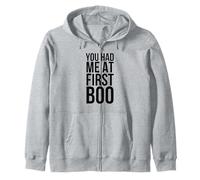 You Had Me At First Boo Funny Halloween Diciendo Sudadera con Capucha