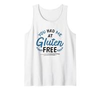 You Had Me At Gluten Free Enfermedad Celíaca Vida Sin Gluten Camiseta sin Mangas