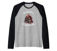 You Had Me At Trigger Warning Book Spicy Books & Coffee Icy Camiseta Manga Raglan