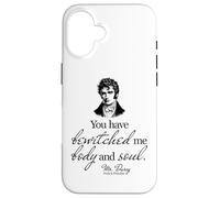 You Have Bewitched Me Body and Soul Mr. Darcy Cita Carcasa para iPhone 16
