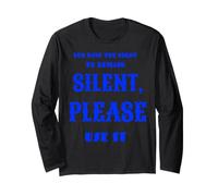 You Have The Right TO Remain Silent Please Use IT Manga Larga
