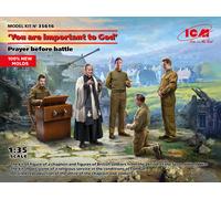 You Important A God Prayer Before Batalla (100% New Moldes) 1 :3 5 Plástico Kit
