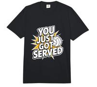 You Just Got Served - Cotización de Jugador de Voleibol Comfort Colors Adult Heavyweight T-Shirt