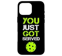 You Just Got Served Pickleball, Divertido Deporte para Jugadores de Pickleball Carcasa para iPhone 16 Pro MAX