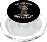 You Just Need Your Last Haw Cowboy Frog Toad Country Western PopSockets PopGrip para MagSafe