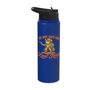 You Just Yee'd Your Last Haw Funny Outlaw Cowboy Frog Stainless Steel Insulated Water Bottle