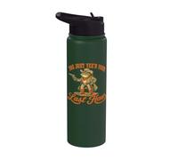You Just Yee'd Your Last Haw Funny Outlaw Cowboy Frog Stainless Steel Insulated Water Bottle