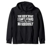 You Know What I Can't Stand No Seriously Amputado - Sudadera con Capucha