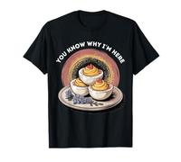 You Know Why I'm Here Deviled Eggs Thanksgiving Dinner Camiseta