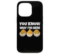 You Know Why I'm Here Funny Foodie Deviled Eggs Men Women Carcasa para iPhone 13 Pro