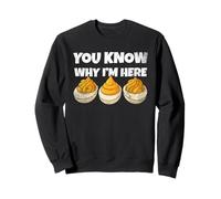 You Know Why I'm Here Funny Foodie Deviled Eggs Men Women Sudadera