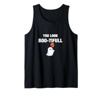 You Look Boo-tiful Halloween Illustration Graphic Designs Camiseta sin Mangas