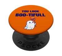 You Look Boo-tiful Halloween Illustration Graphic Designs PopSockets PopGrip Adhesivo