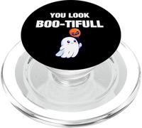 You Look Boo-tiful Halloween Illustration Graphic Designs PopSockets PopGrip para MagSafe