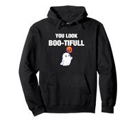 You Look Boo-tiful Halloween Illustration Graphic Designs Sudadera con Capucha