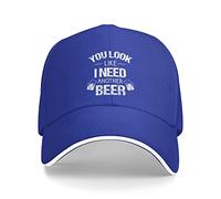 You Look Like I Need A Beer Hat Hombres Mujeres Moda Gorra De Béisbol Papá Sombreros Verano Gorras Ajustable Sunhat