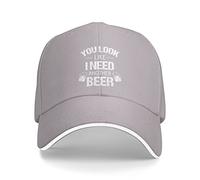 You Look Like I Need A Beer Hat Hombres Mujeres Moda Gorra De Béisbol Papá Sombreros Verano Gorras Ajustable Sunhat