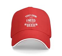 You Look Like I Need A Beer Hat Hombres Mujeres Moda Gorra De Béisbol Papá Sombreros Verano Gorras Ajustable Sunhat