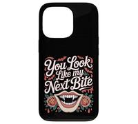 You Look Like My Next Bite Vampire Flirt Party - Carcasa para iPhone 13 Pro