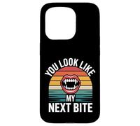 You Look Like My Next Bite Vampire Flirt Party |- Carcasa para iPhone 15 Pro