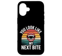 You Look Like My Next Bite Vampire Flirt Party |- Carcasa para iPhone 16