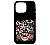 You Look Like My Next Bite Vampire Flirt Party - Carcasa para iPhone 16 Pro