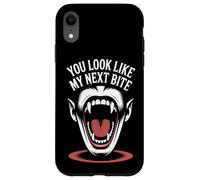 You Look Like My Next Bite Vampire Flirt Party - Carcasa para iPhone XR