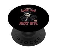 You Look Like My Next Bite Vampire Flirt Party - PopSockets PopGrip Adhesivo