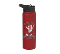 You look like the 4th of July makes me want a hot dog Stainless Steel Insulated Water Bottle