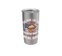 You look like the 4th of July makes me want a hot dog Vaso térmico de acero inoxidable de doble pared