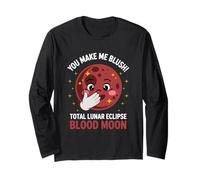 You Make Me Blush Total Eclipse Lunar Sangre Luna Tierra Sol Manga Larga