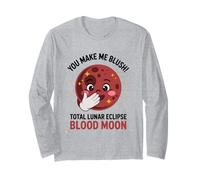 You Make Me Blush Total Eclipse Lunar Sangre Luna Tierra Sol Manga Larga