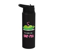 You Make Me Hap-Pea Heart Valentine Men Women Love Adult Stainless Steel Insulated Water Bottle