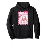 You Make My Heart Go Hong Goose Valentine Pun Lindo Corazón Arco Sudadera con Capucha