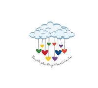 You Make My Heart Smile: A Whimsical Notebook for Love Notes, Gratitude & Creative Expressions | A 60-Page Rainbow Heart Cloud Journal