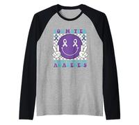 You Matter - Punto y Coma de concientización sobre la prevención del Suicidio Camiseta Manga Raglan