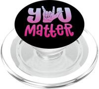You Matter Shirt Women Sign Language Shirt Love Deaf ASL PopSockets PopGrip para MagSafe