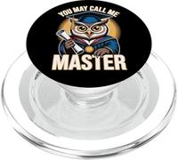 You May Call Me Master Graduate Humor Funny Graduation PopSockets PopGrip para MagSafe