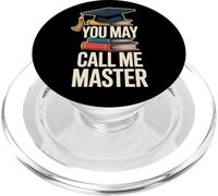 You May Call Me Master Graduate Humor Funny Graduation PopSockets PopGrip para MagSafe