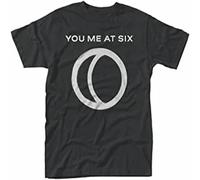 You Me at Six Half Moon Mens T Shirt You Me at Six tee Black XL