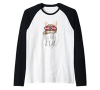 You Need a Cat, Meow Pets Cats T Shirt, Cats Graphic Design Camiseta Manga Raglan
