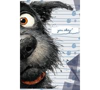 You Okay? The Concerned Dog Notebook: 160 Lined Pages for Notes, Journaling, School, Work, and Everyday Thoughts - Funny Dog Notebook for Dog Lovers