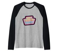 You Owe Me Money Luchas de Sarcasmo financiero Roto - Camiseta Manga Raglan